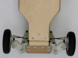 First Handmade RC10 - Underside Front